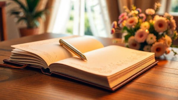 10 idées créatives pour un livre d'or audio de mariage