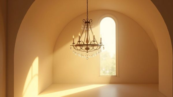 Le rotin s'invite au plafond : la lumière naturelle en décoration